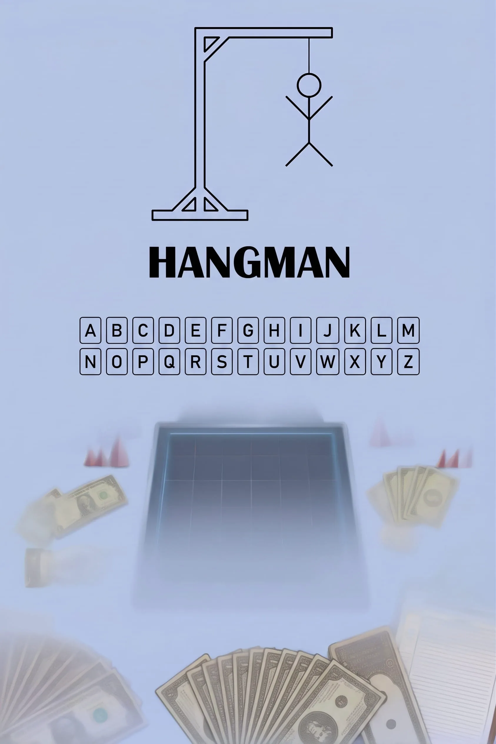 Hangman: Errate das verborgene Wort Buchstabe für Buchstabe — free word game online at Playaby