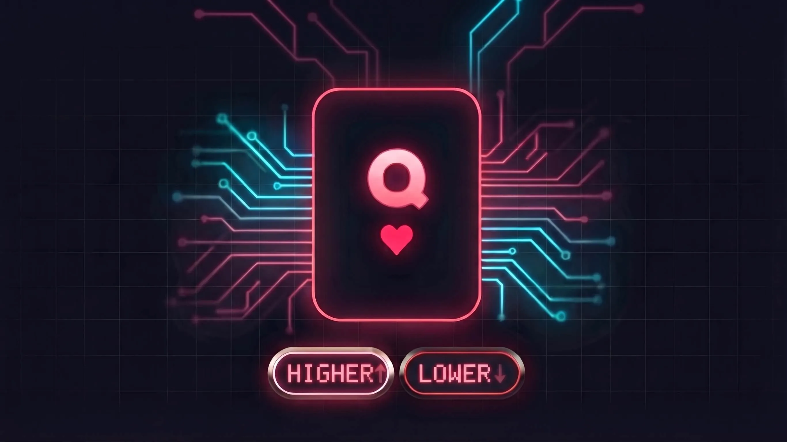 Higher or Lower: Rate, ob die nächste Karte höher ist als die letzte, und baue eine… — free board game online at Playaby
