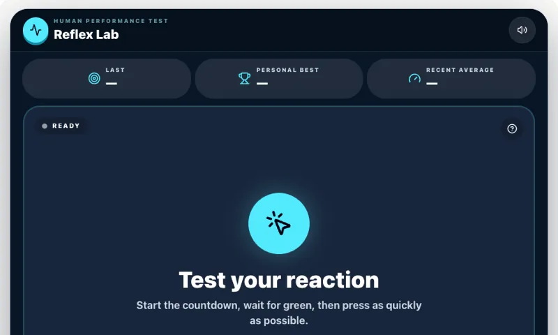 Reaction Time: Teste deine Reflexe — klicke, sobald es violett wird — free arcade game online at Playaby